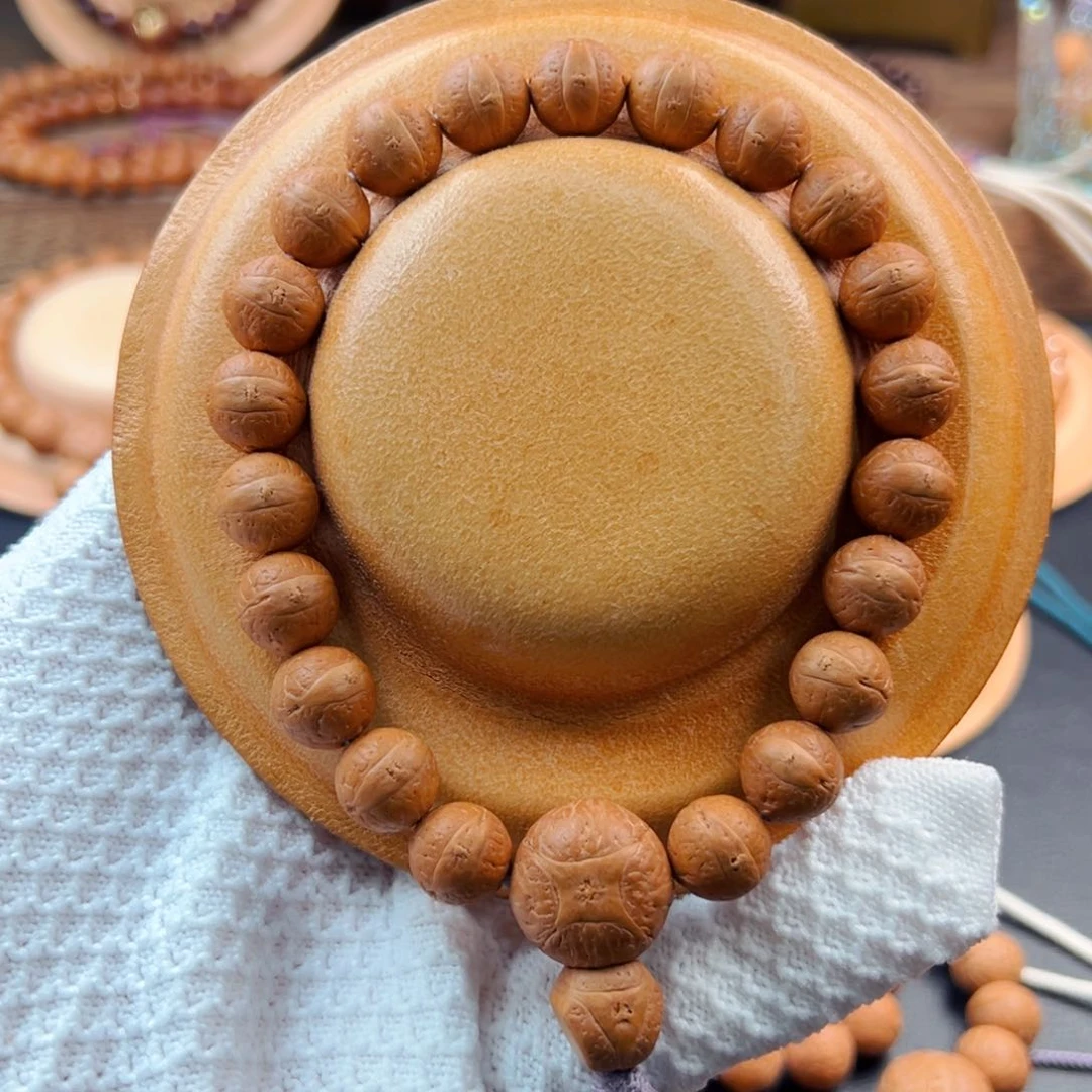 手串凤眼菩提11mm红皮高油籽