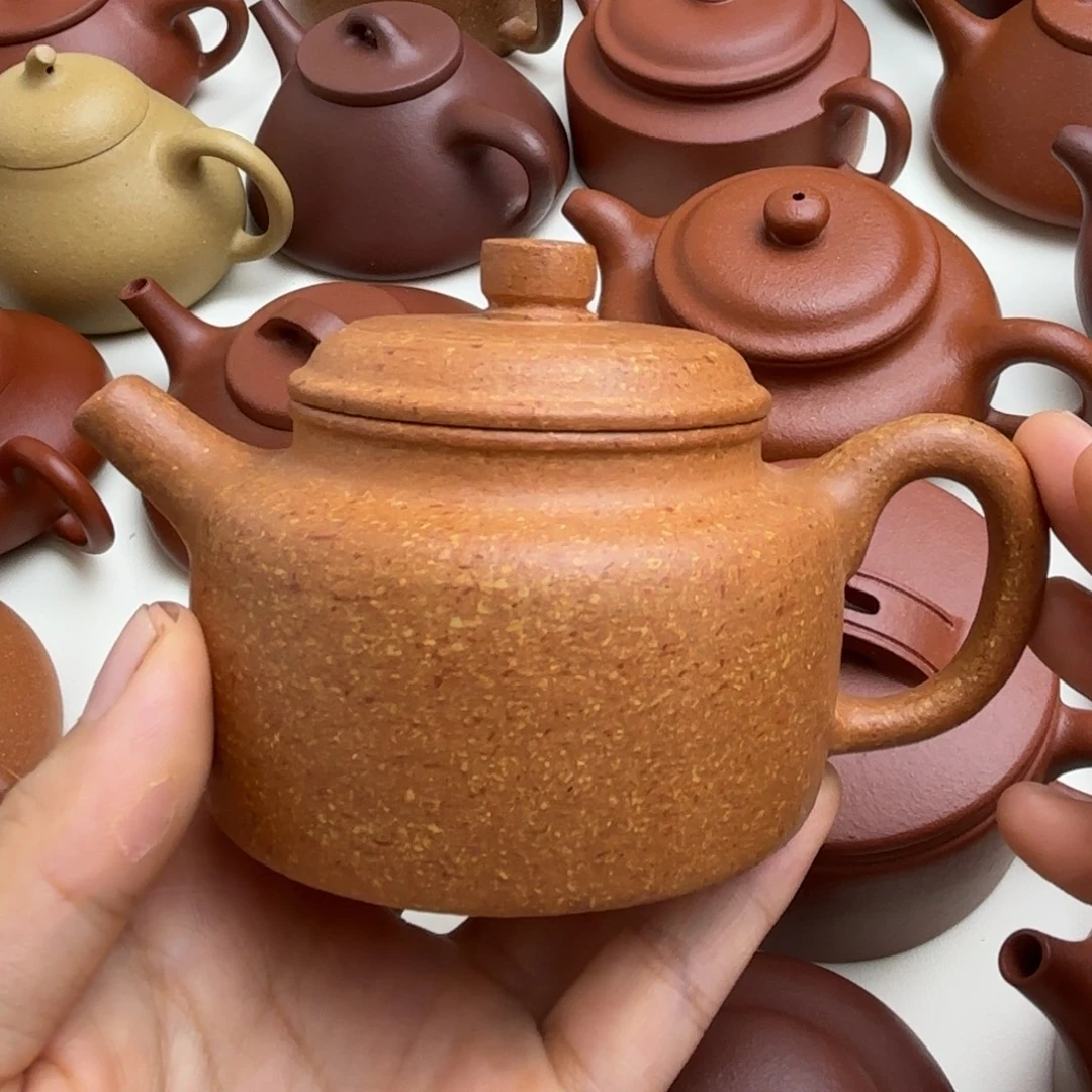 茶壶紫砂黄降坡德钟150cc