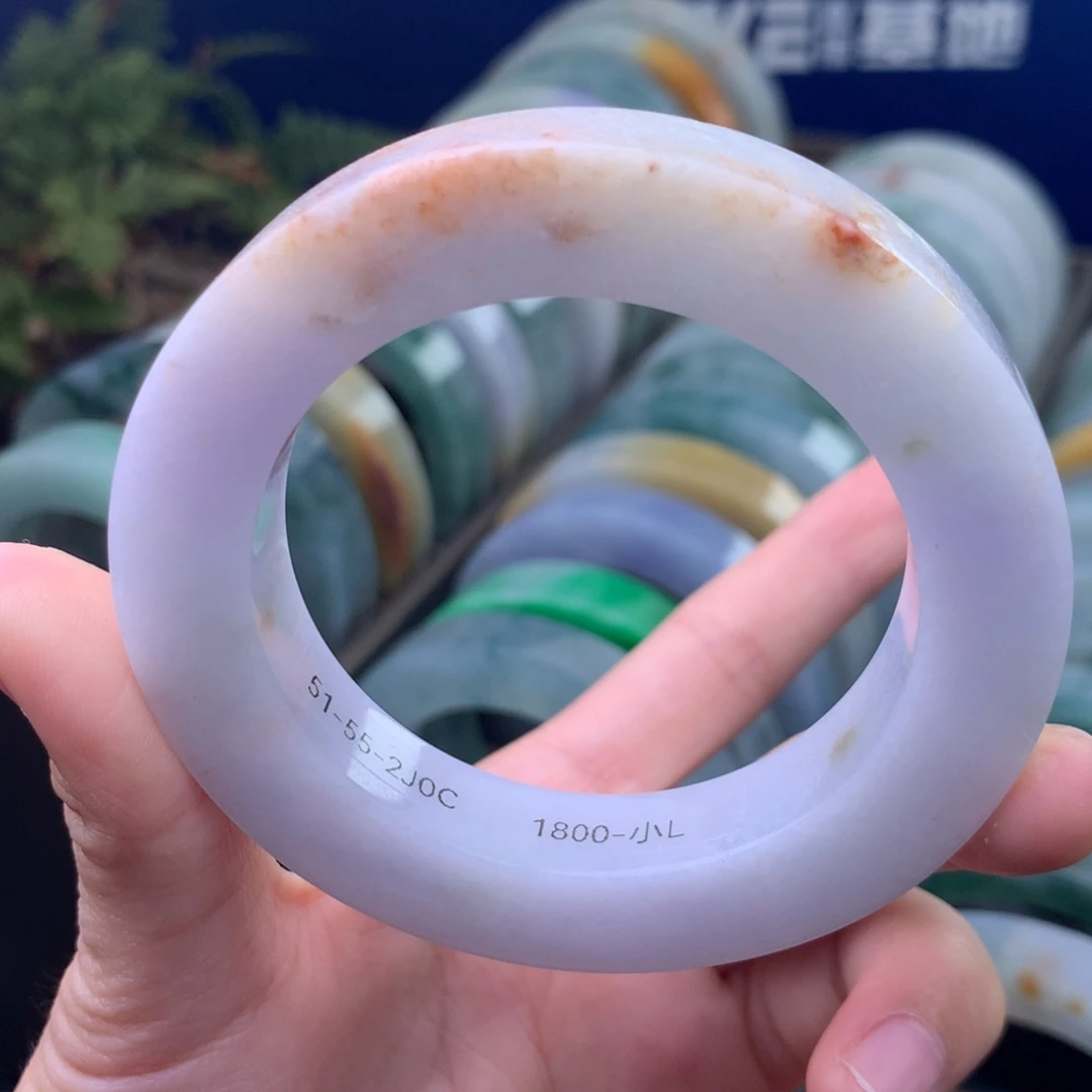 定制翡翠未镶嵌手镯定制不退不换