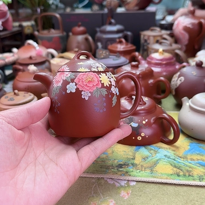 茶壶紫砂繁花秦权