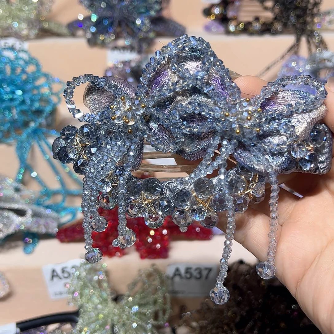 仿水晶非金属51号 懒人夹