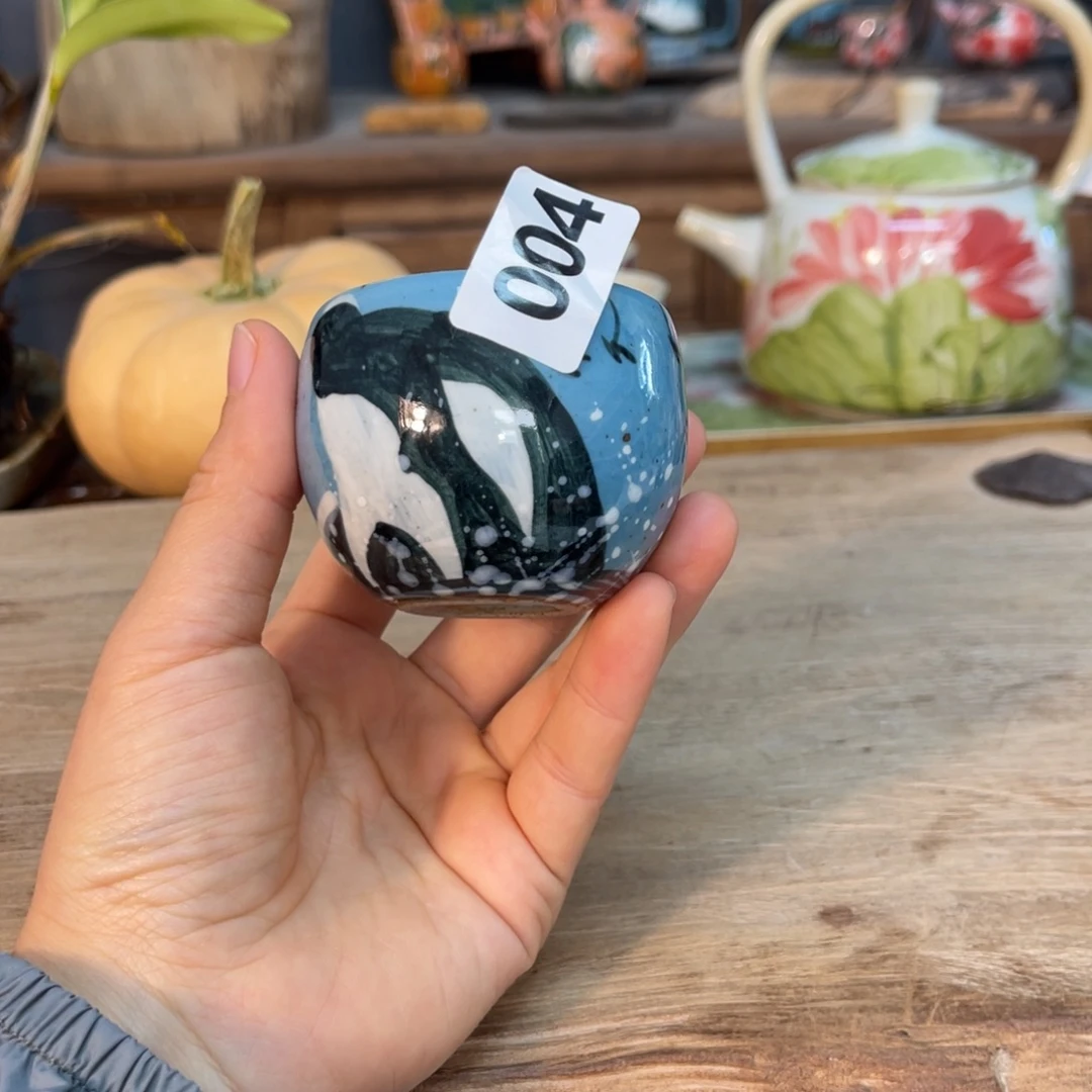 壶素浅陶瓷手工茶器
