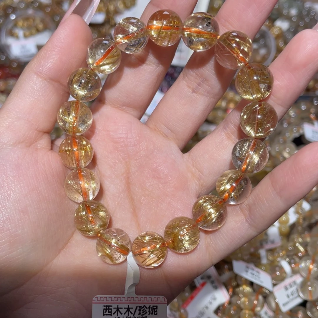 未镶嵌手链发晶手链