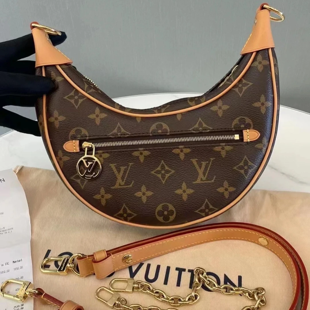 99新 LouisVuitton/路易威登 lvloop豌豆包带盒大全套
