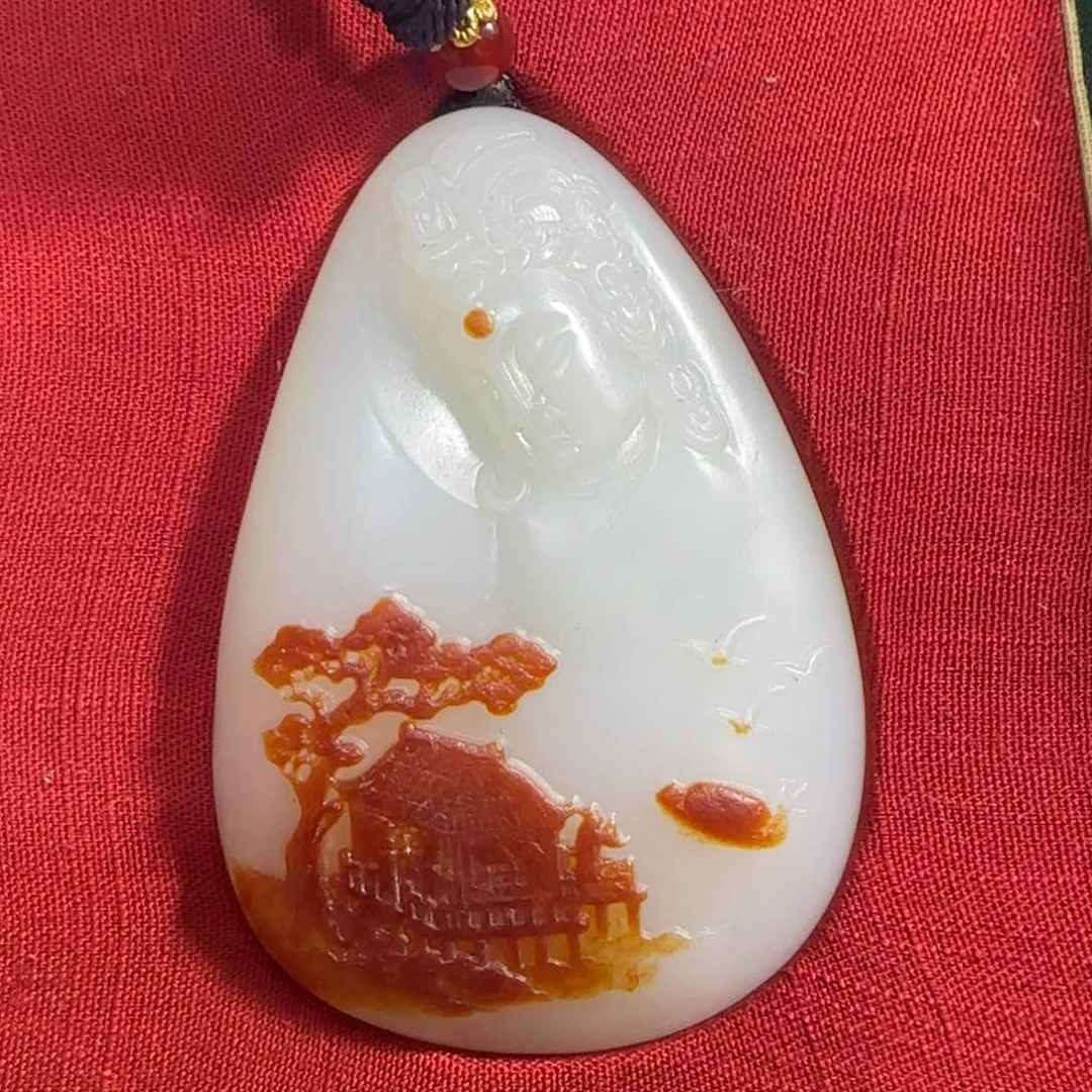 和田玉挂件未镶嵌