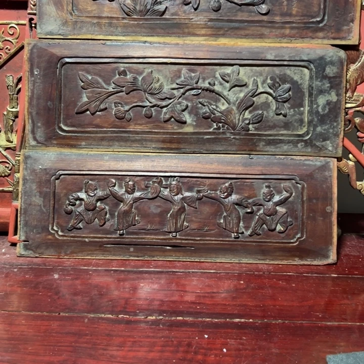 人***重木木雕工艺品摆件