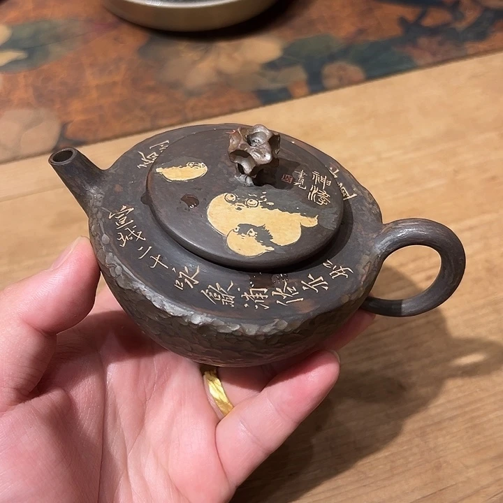 壶建水紫陶全手工