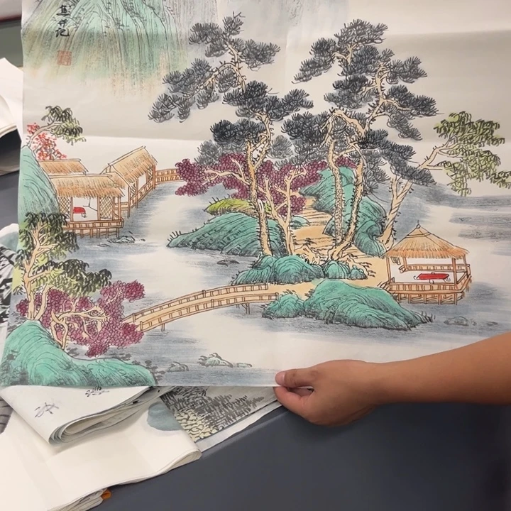 国画我们的目标是成为一个优秀