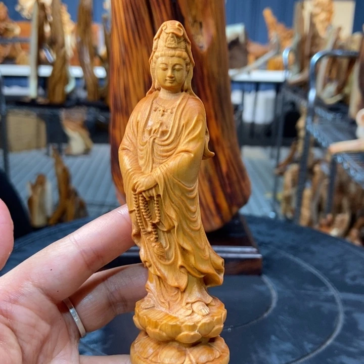 柏木（崖柏）手把件