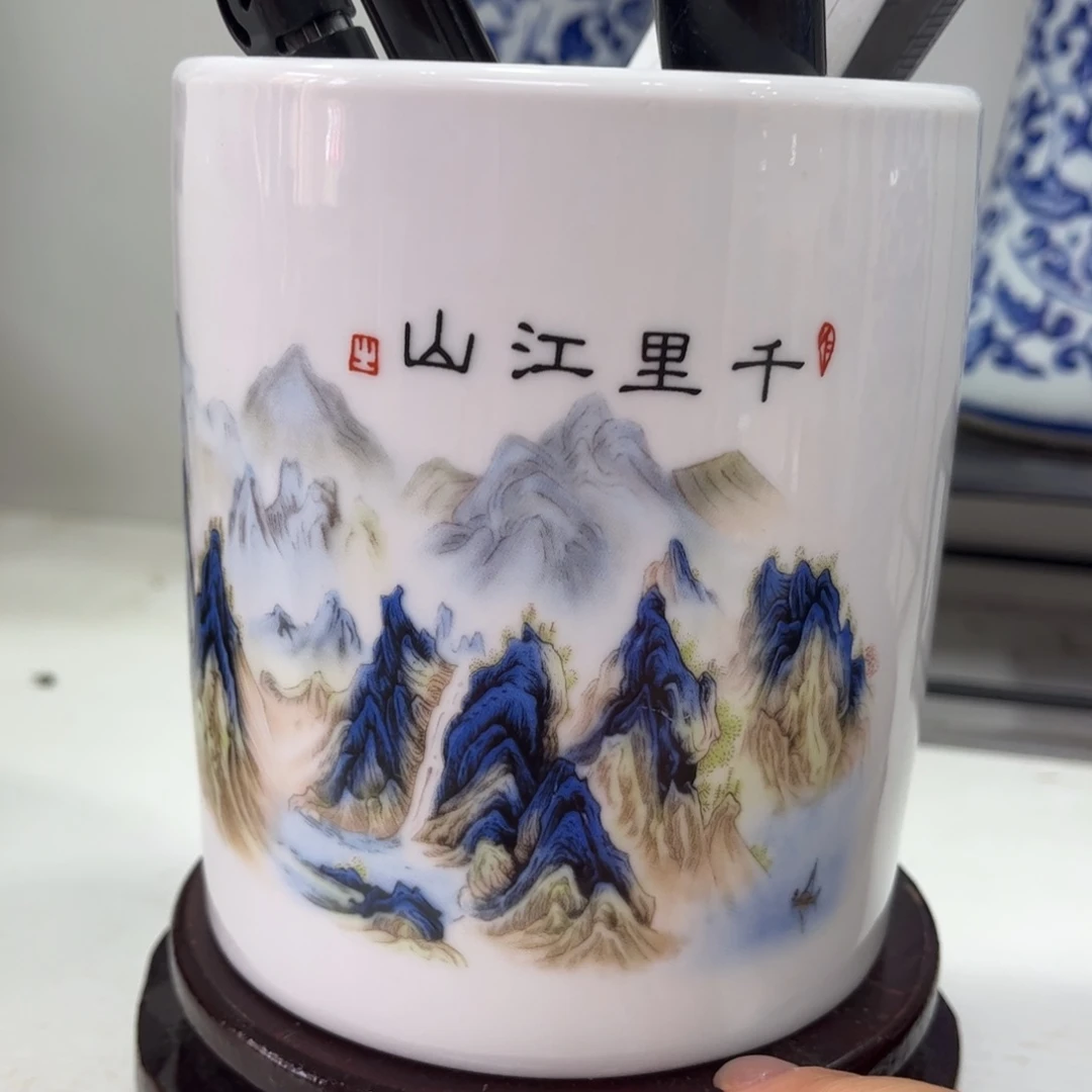 景德镇陶瓷花瓶摆件