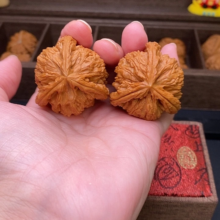 万***倒把件文玩核桃白奔