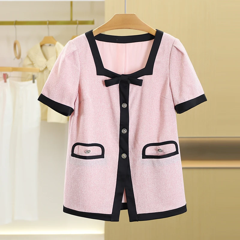 W080-伍莎服饰云仓百搭时尚新款短外套#ZMC36W001