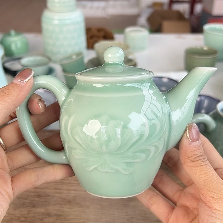 小米茶器龙泉青瓷