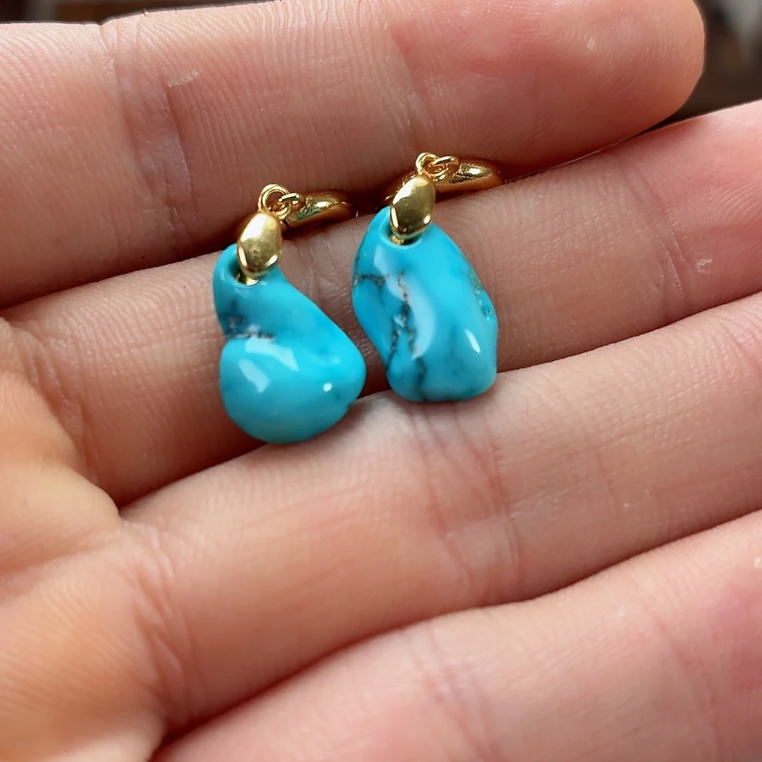 银S925镶嵌绿松石珠宝奇石