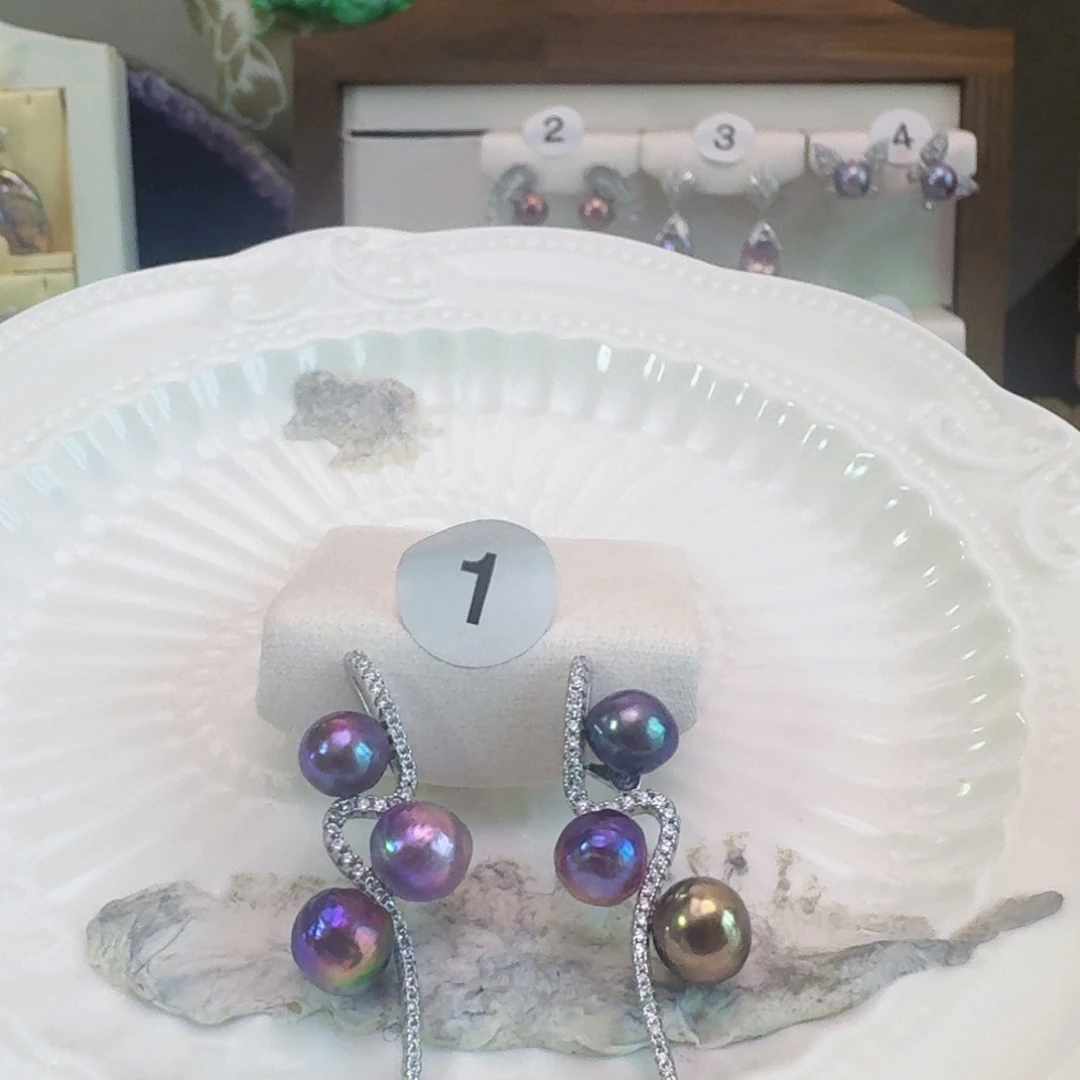 淡水珍珠耳饰未镶嵌X*Z