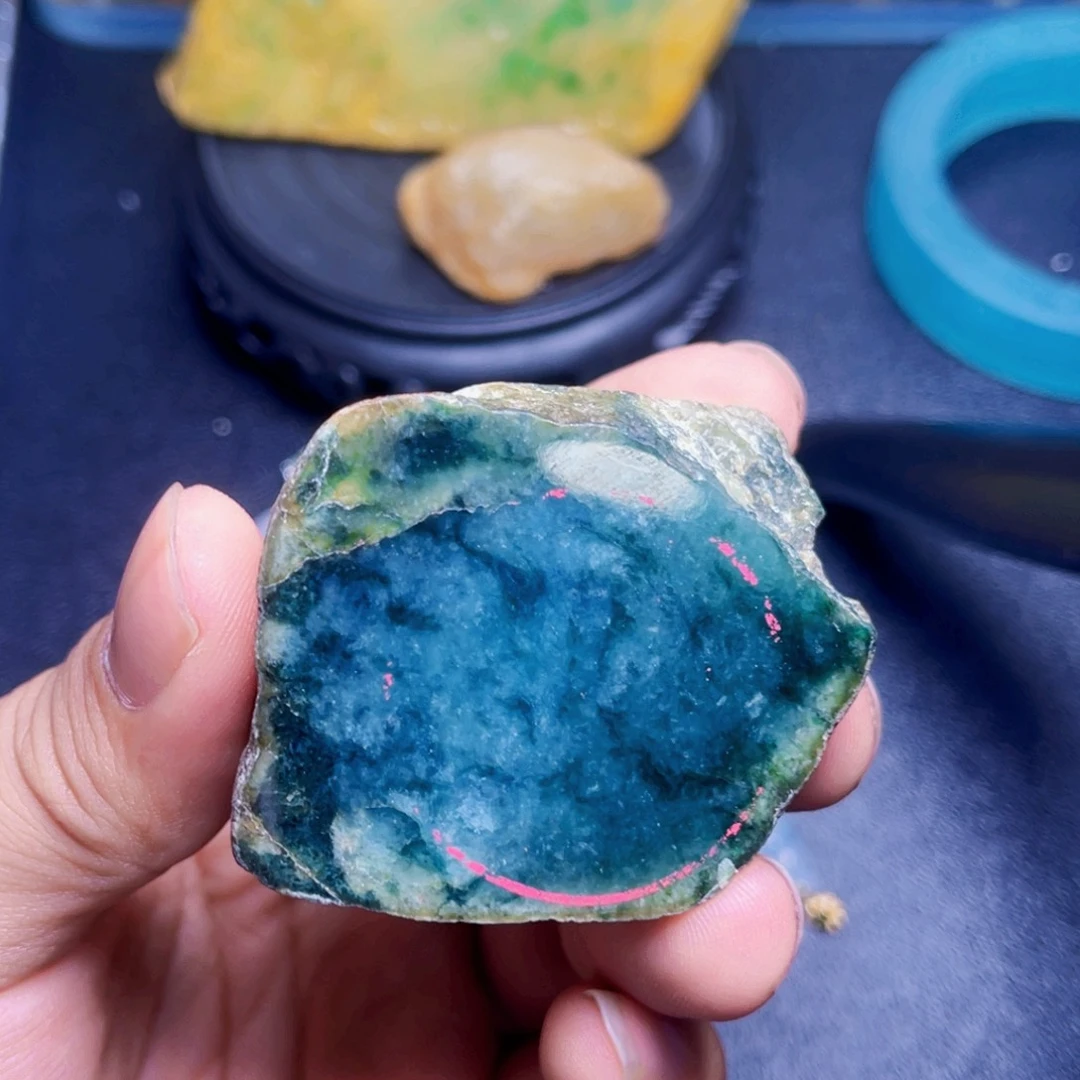 翡翠未镶嵌挂件裸石定制订金