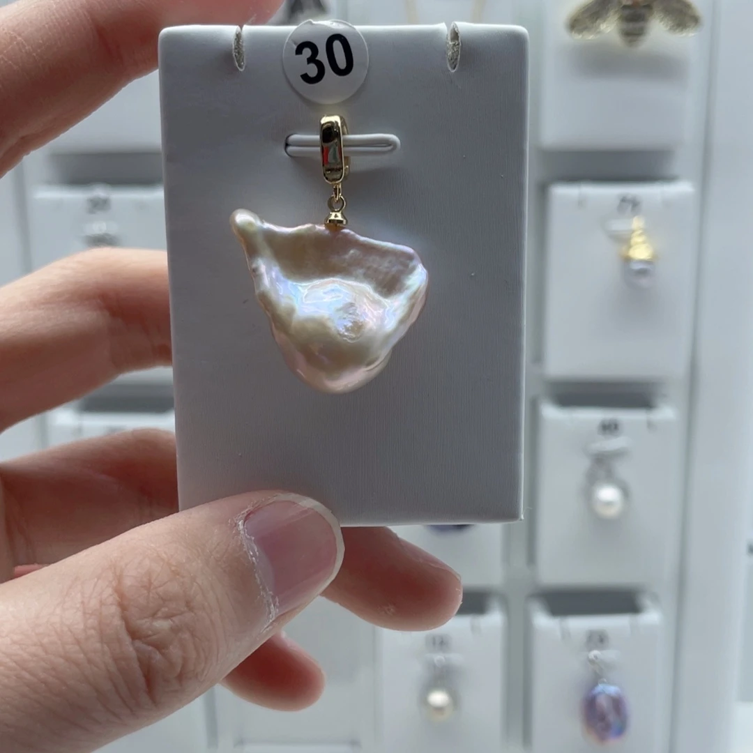 合金淡水珍珠颈饰