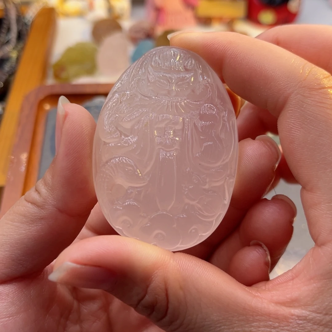 水晶颈饰未镶嵌陈****）粉水五仙27