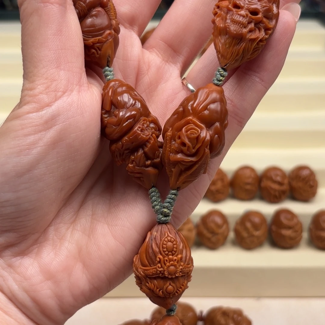 我***金手串/手链橄榄核2.1七宗罪