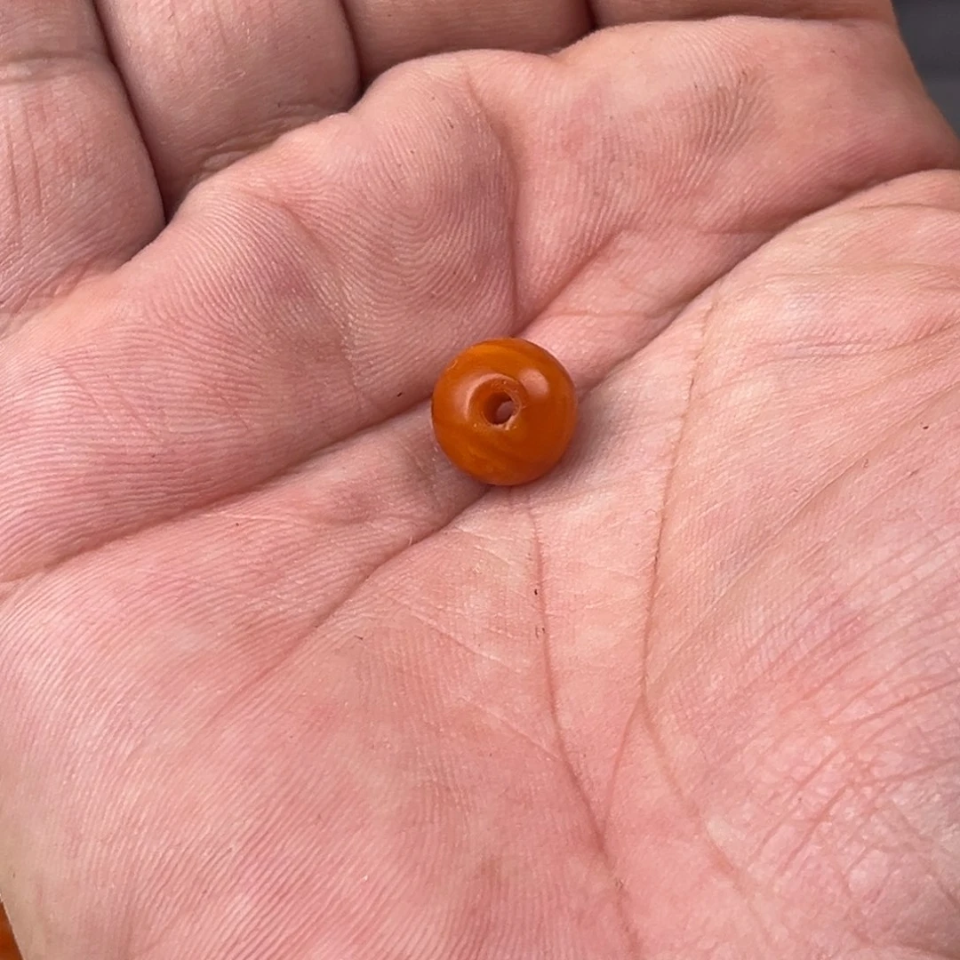 未镶嵌颈饰蜜蜡果*老蜜蜡