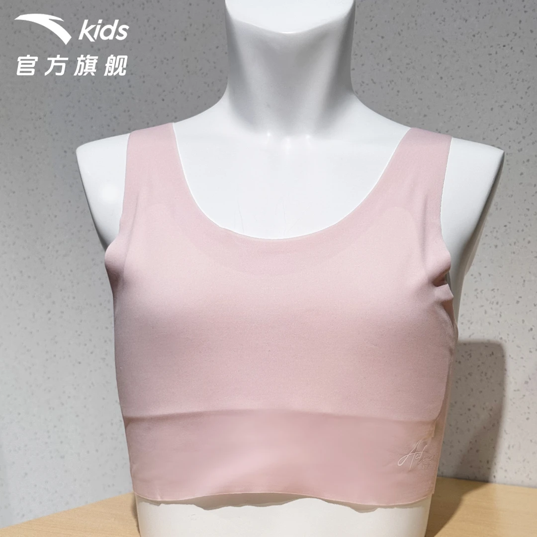 安踏儿童小云燕一阶段运动背心2025新款吸湿速干抗菌女大童亲肤