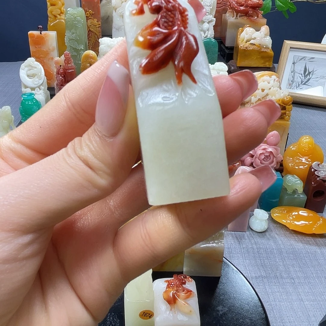 昌化石印石删**忆包邮包刻1985