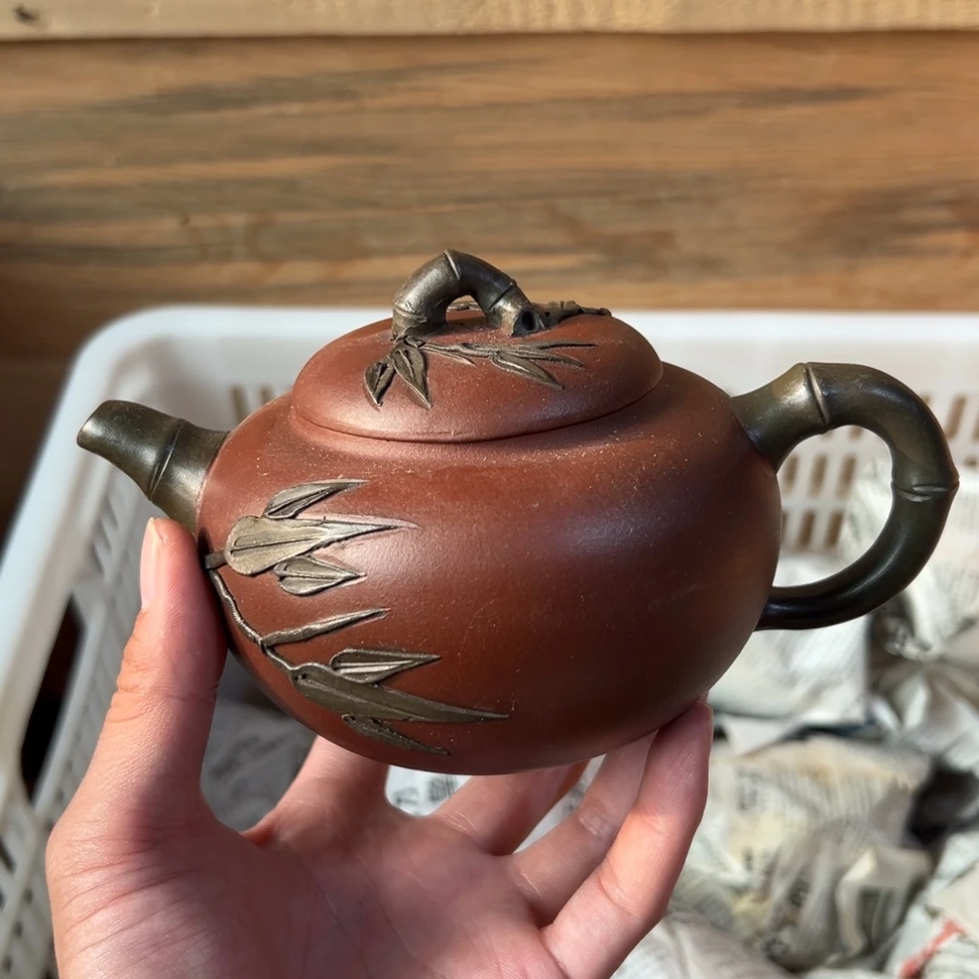 紫砂茶壶老厂紫砂壶一件！