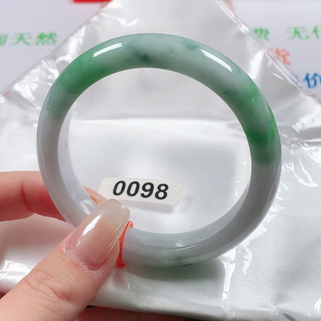 未镶嵌手镯翡翠天然翡翠手镯0098