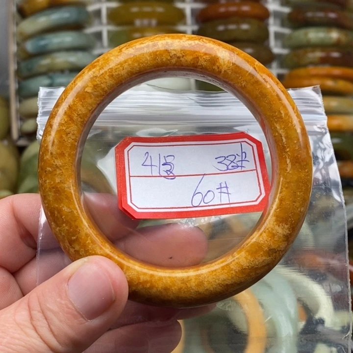 未镶嵌蛇纹石玉手绳