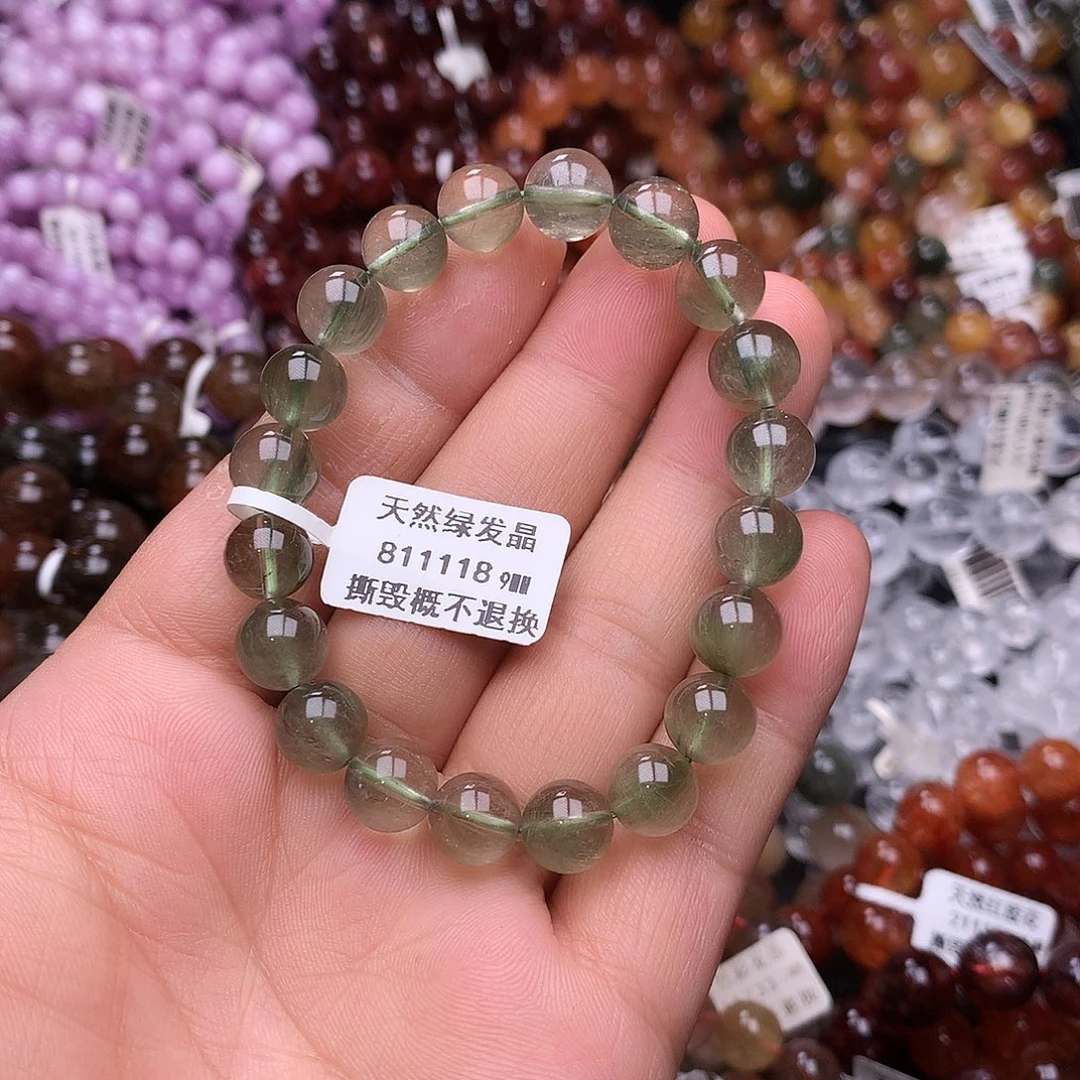 未镶嵌水晶手链，，