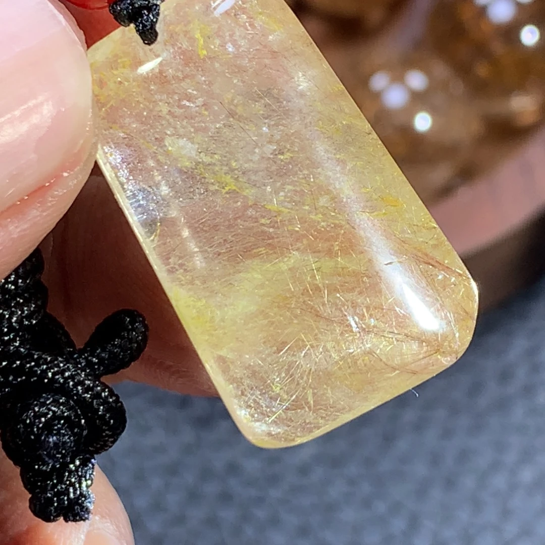 刚***给吊坠(不含链)发晶未镶嵌22