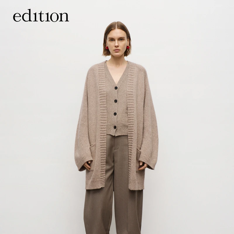 【赵老板专属】商场同款edition拼接马甲毛织两件套#EBD3CAR018