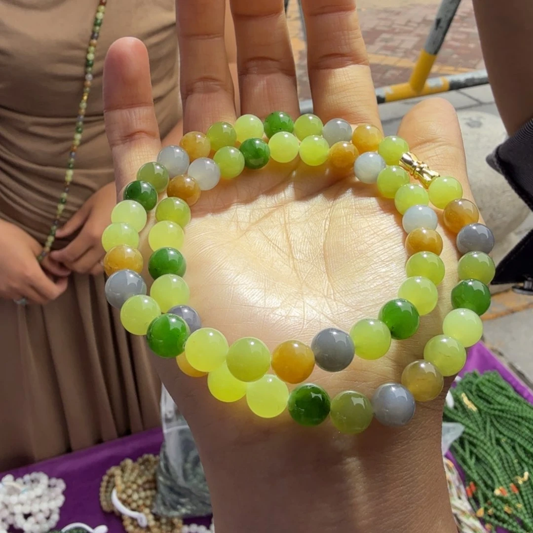 和田玉未镶嵌颈饰多宝项链彬彬F多样性拍一发一