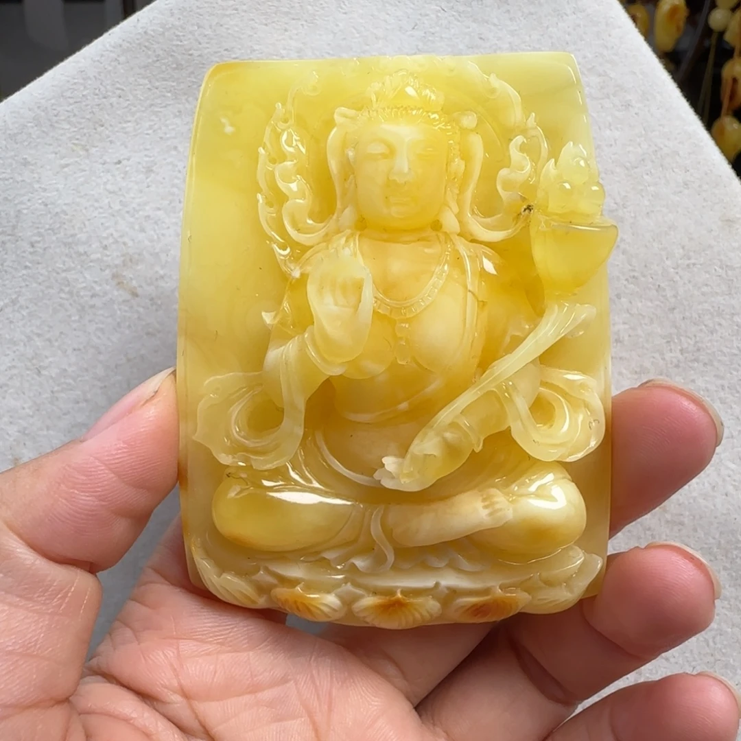 蜜蜡未镶嵌珠宝奇石