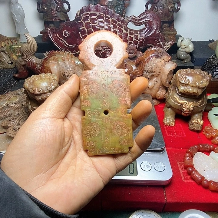 岫玉挂件未镶嵌挂件