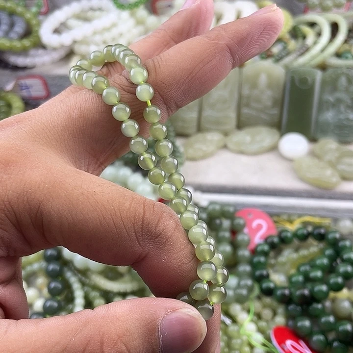 重***习手链未镶嵌和田玉