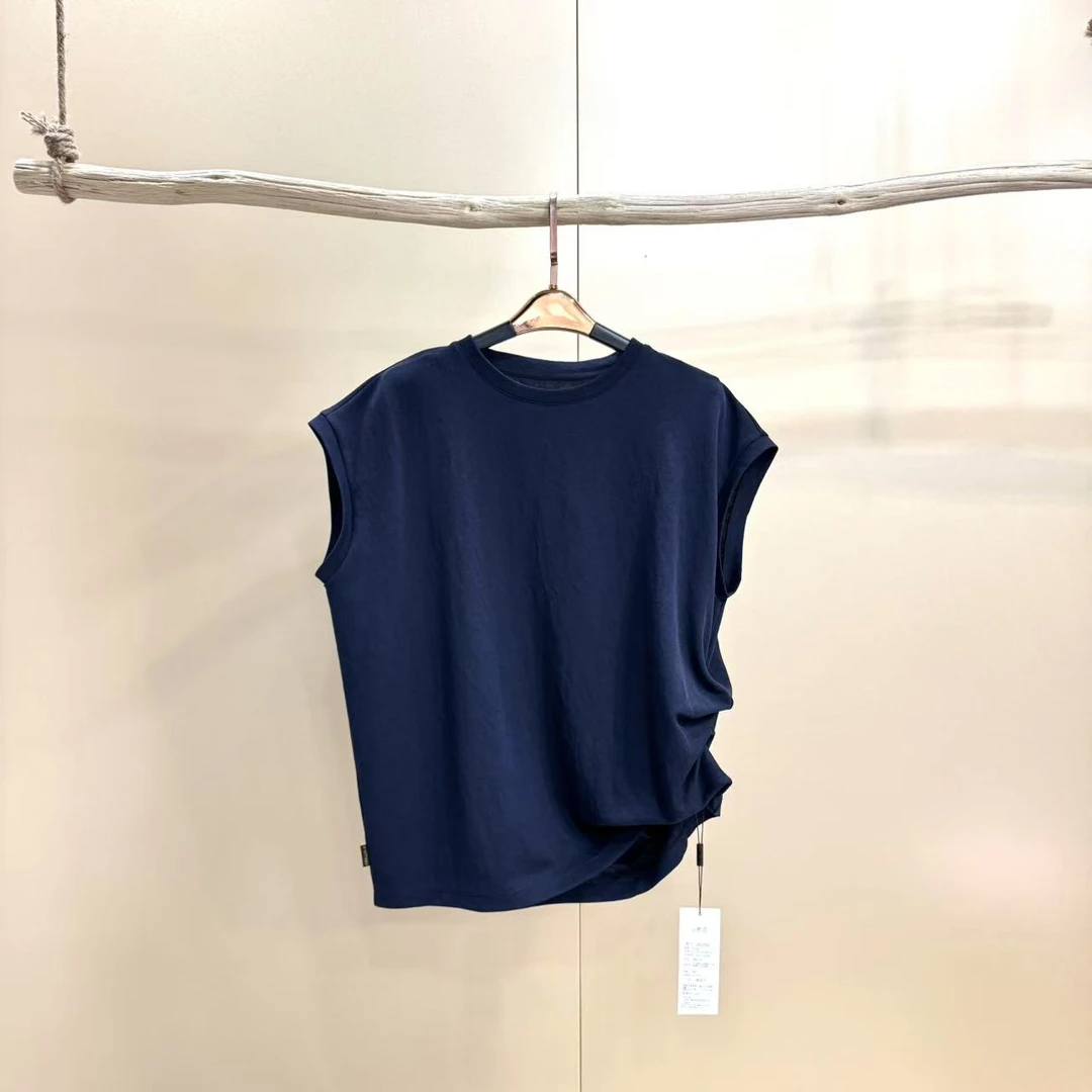 【金典名店】251762宽松圆领小包袖T恤