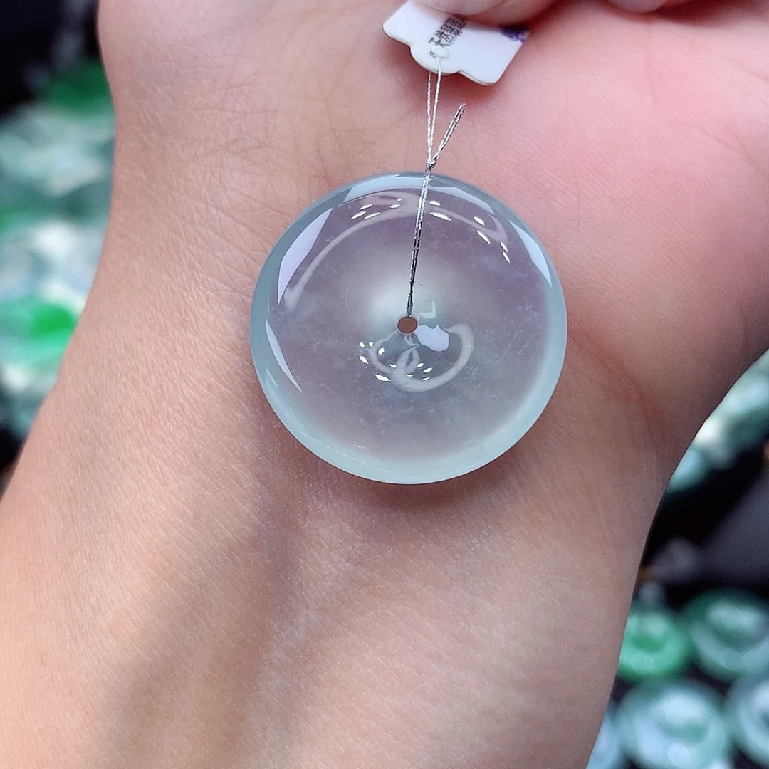 颈饰未镶嵌翡翠编号43尺寸23.5-5.9