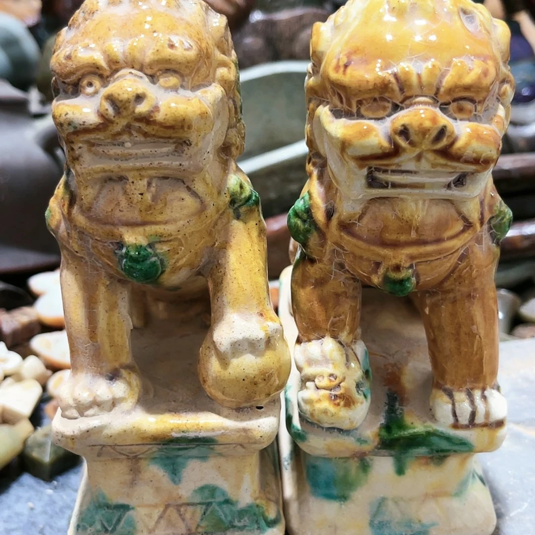 瓦当摆件摆件茶的茶包和