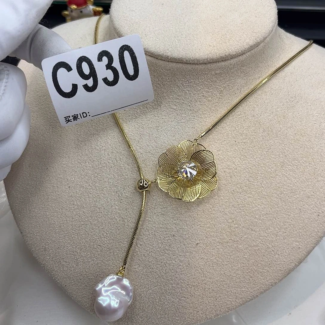 淡水珍珠耳饰合金