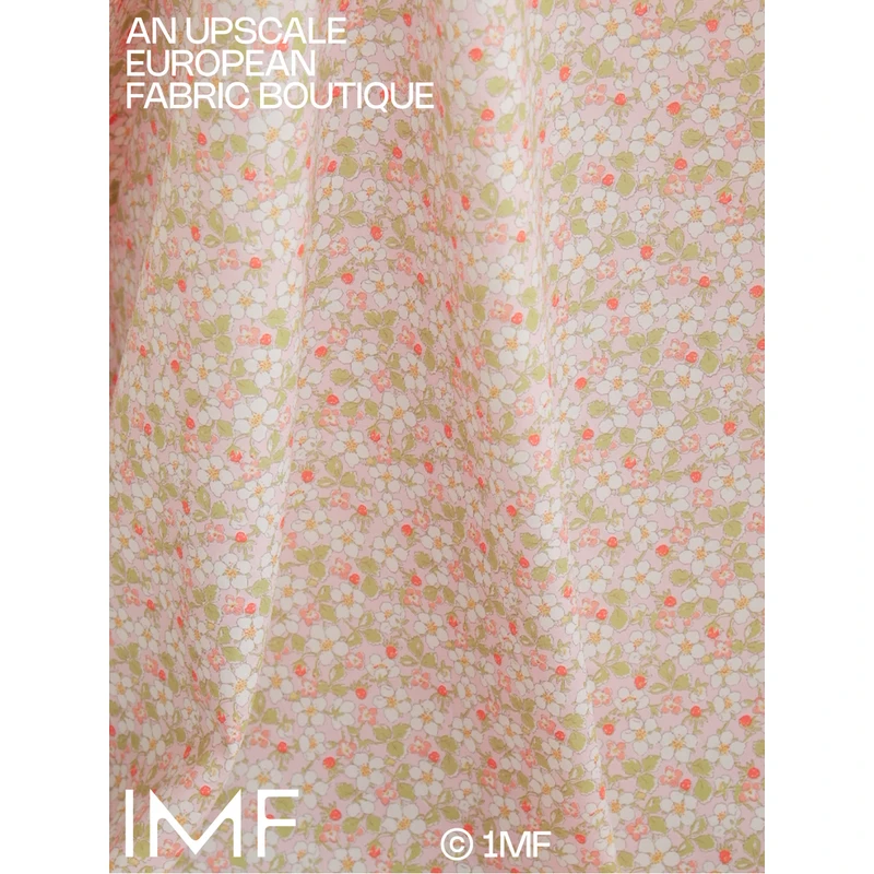 1MF乡景花朵 英国LIBERTY Paysanne Tana lawn棉布 宽136CM