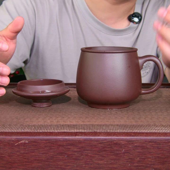 茶杯紫砂高货放漏