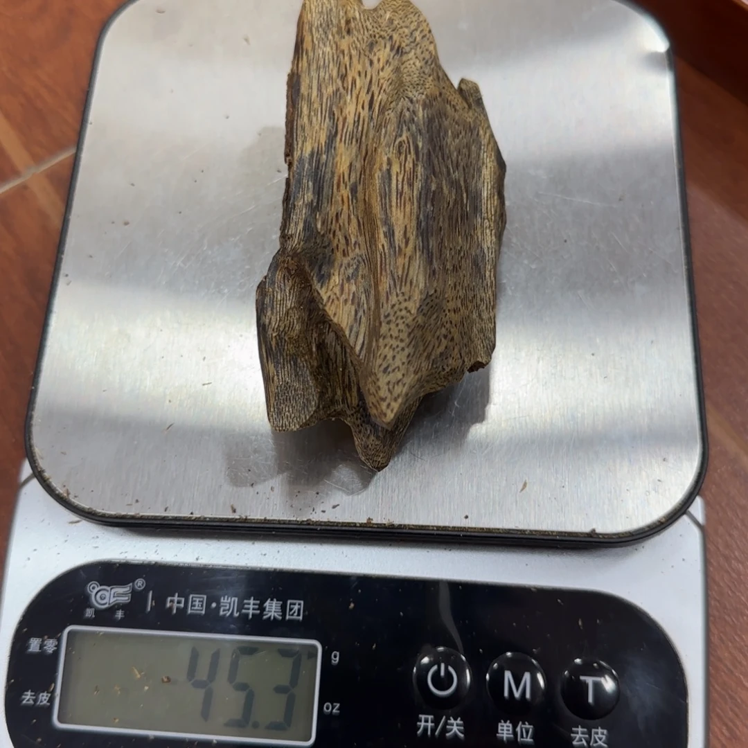 家***猫沉香摆件海南奇楠沉香乌身块料45