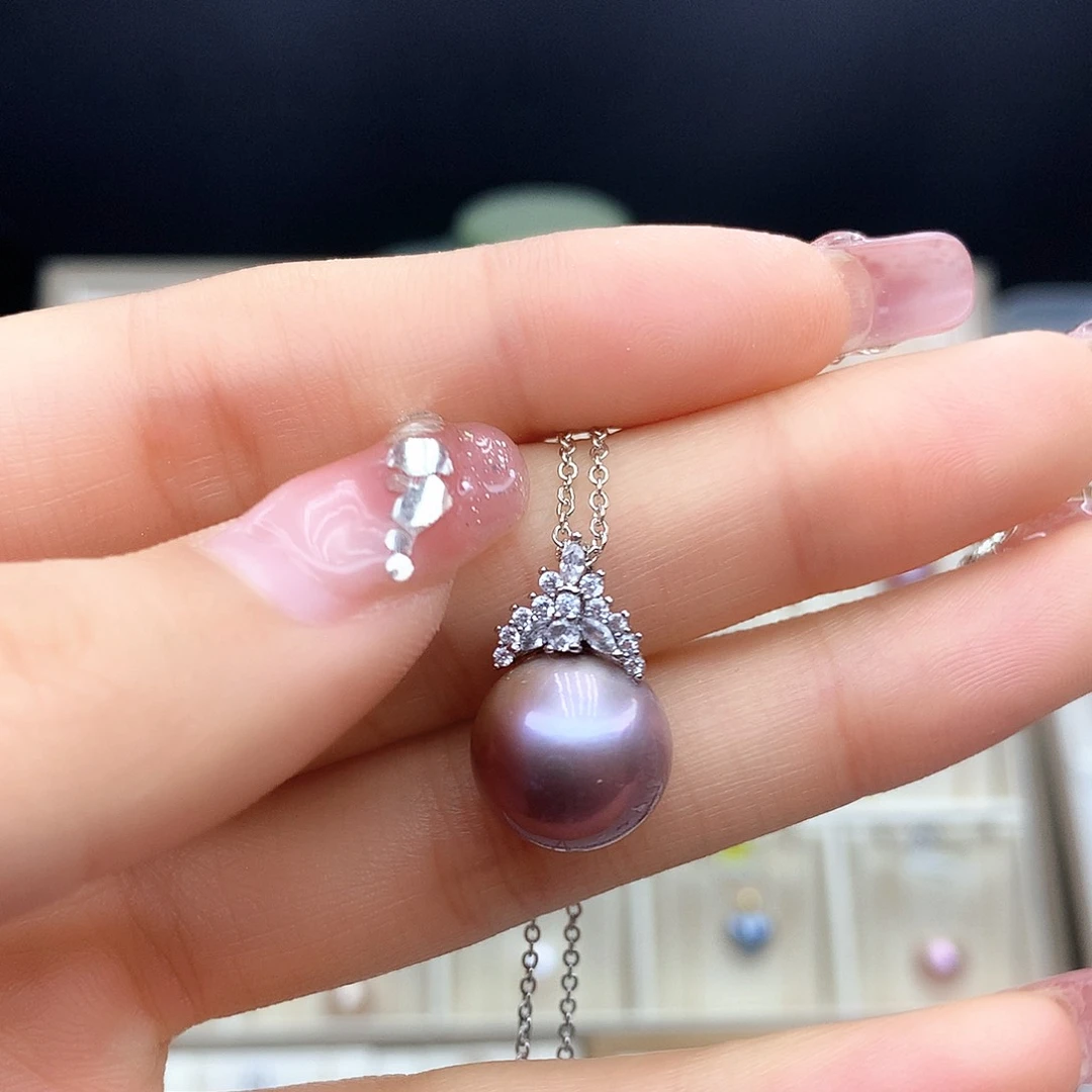 淡水珍珠颈饰合金