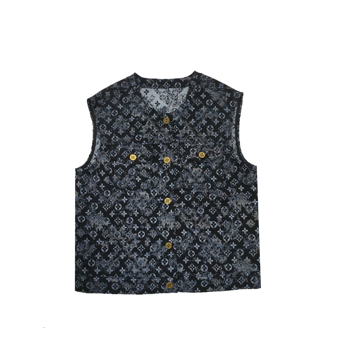 2024秋季百搭时尚圆领马甲BU202475