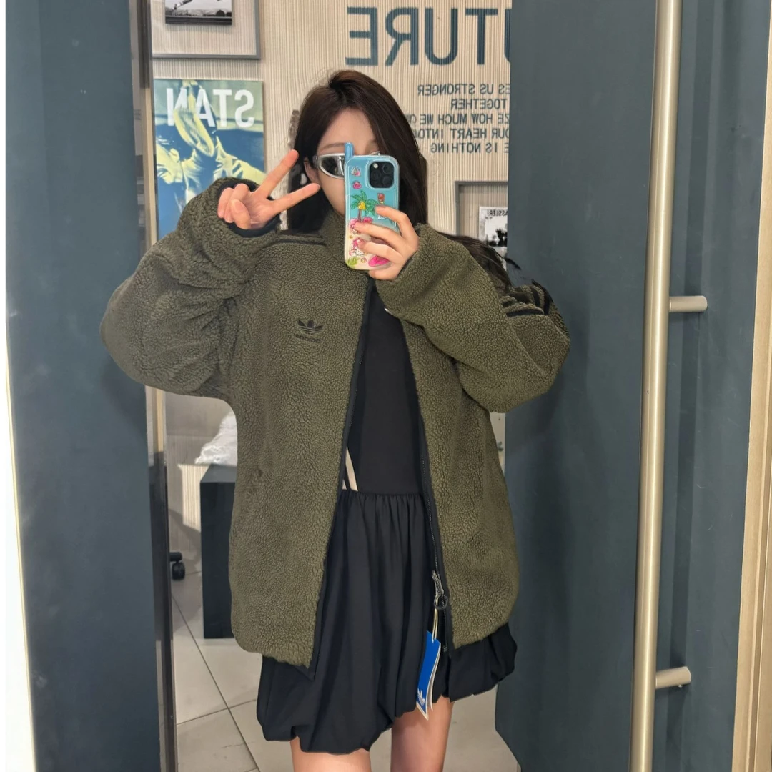 adidas三叶草REVERSIBLE DOWN 秋冬双面穿羽绒服KS6071 KS6072