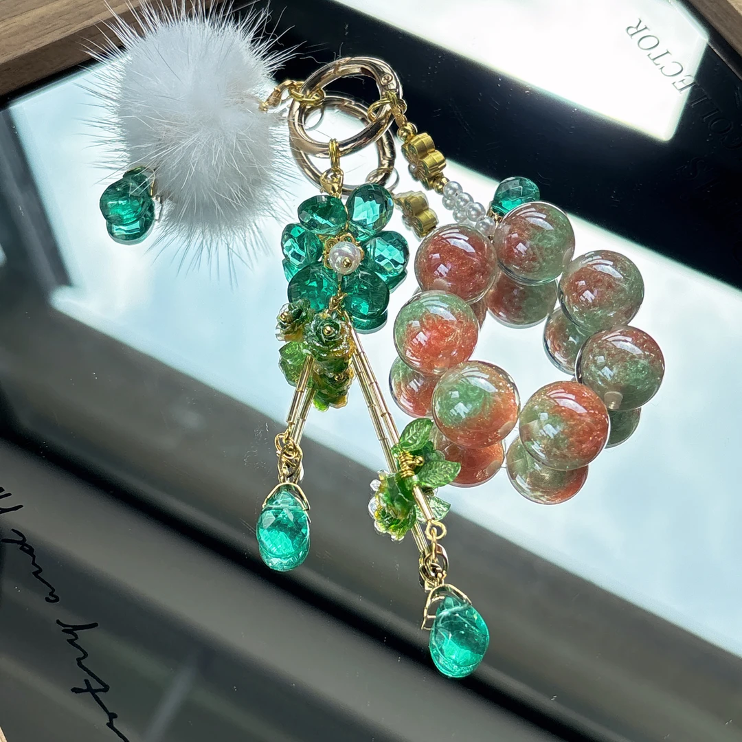 1359编码创意手机链原创手工diy手机壳防丢包包钥匙挂件挂链