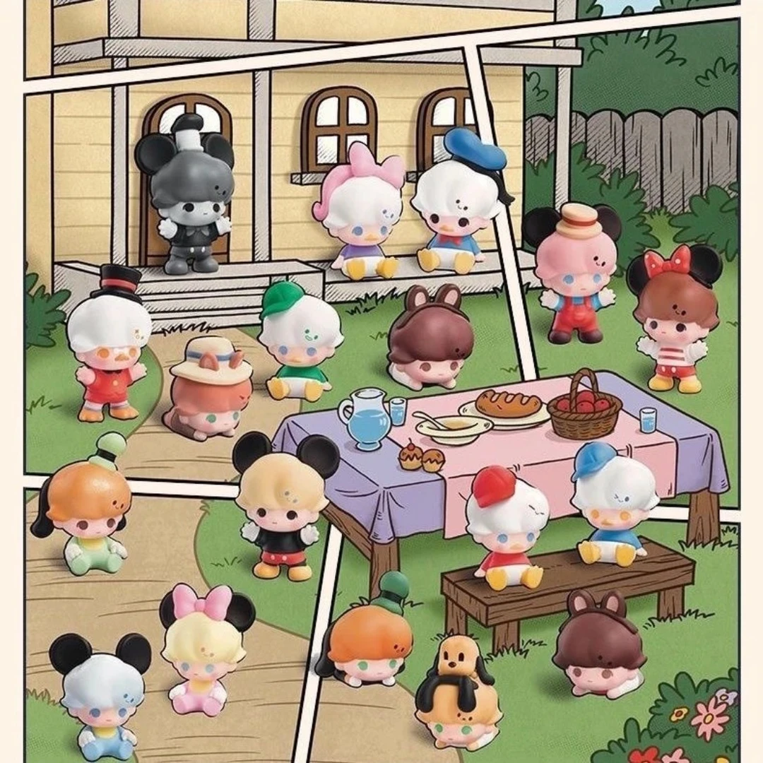 （拆袋）泡泡萌粒迪士尼经典系列萌粒公仔DIMOO萌粒