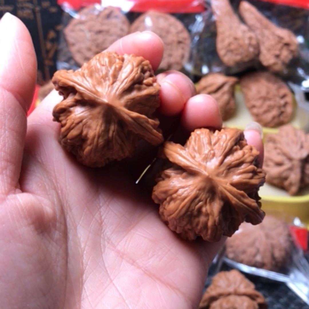 【闪购商品】摆件核桃木*…文玩核桃野狼