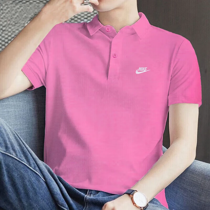 NIKE/耐克短袖男2025夏季新款跑步健身训练运动Polo衫透气舒适T恤